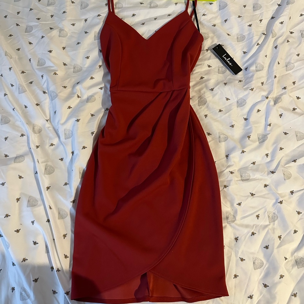 Lulus red dress